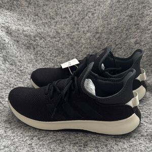 Adidas Black and White Athletic Shoes